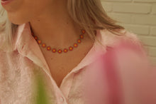 Load image into Gallery viewer, Pink Daisies - Necklace
