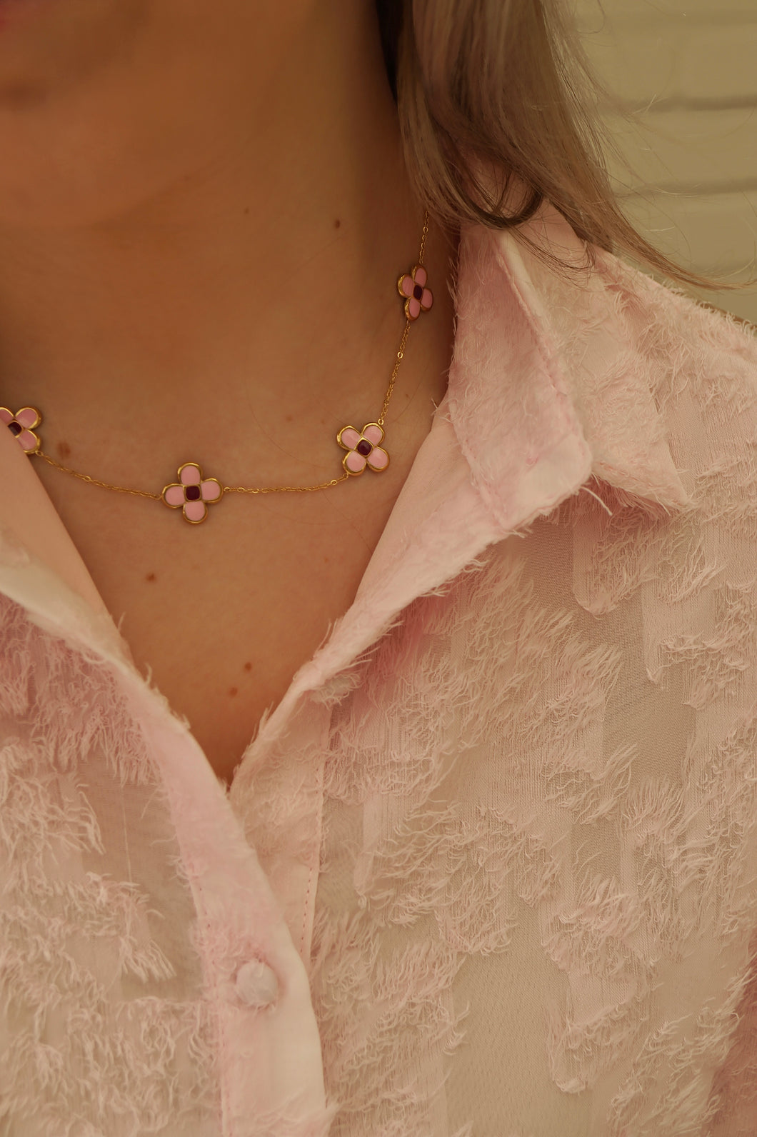 Multi Pink Springtime - Necklace