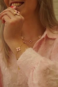 Multi Pink Springtime - Bracelet