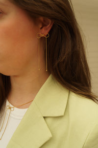 Girly Bow - Earrings