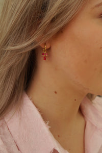 Pink Spring Charms - Earrings