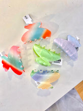 Load image into Gallery viewer, Blue Orange Paloma Mini - Hairclip
