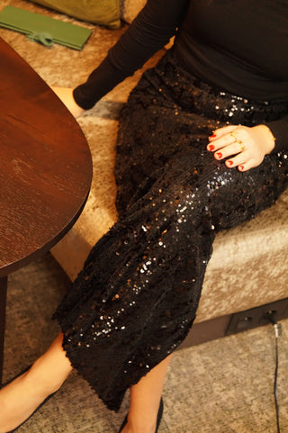 Long Glittery - Skirt