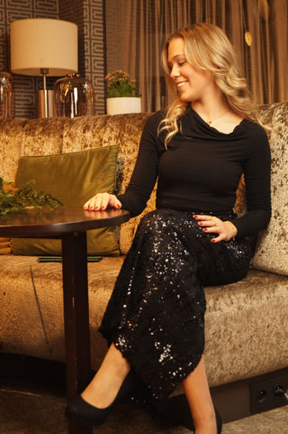 Long Glittery - Skirt