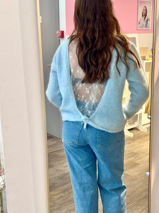 Blue Lily Lace - Pull