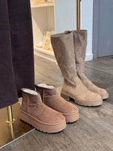 Load image into Gallery viewer, Beige Boots - Shoes

