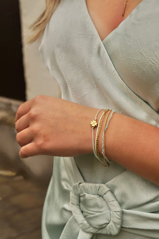 Multi Green Clover - Bracelet