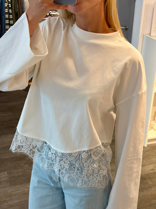 White Lace - Longsleeve