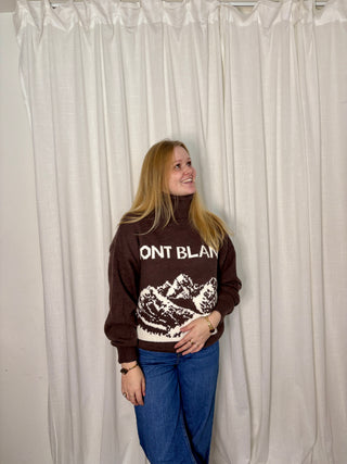 Brown Mont Blanc - Sweater