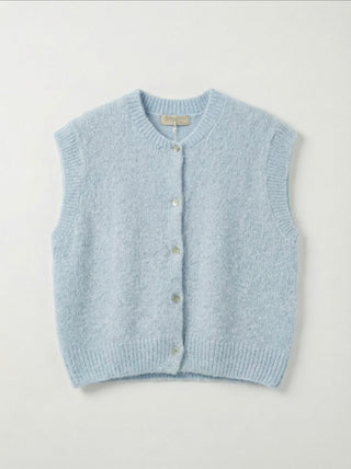 Baby Blue Sleeveless - Gilet