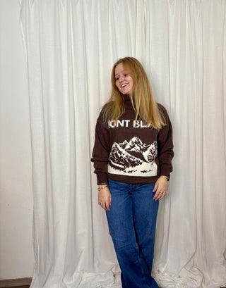 Brown Mont Blanc - Sweater