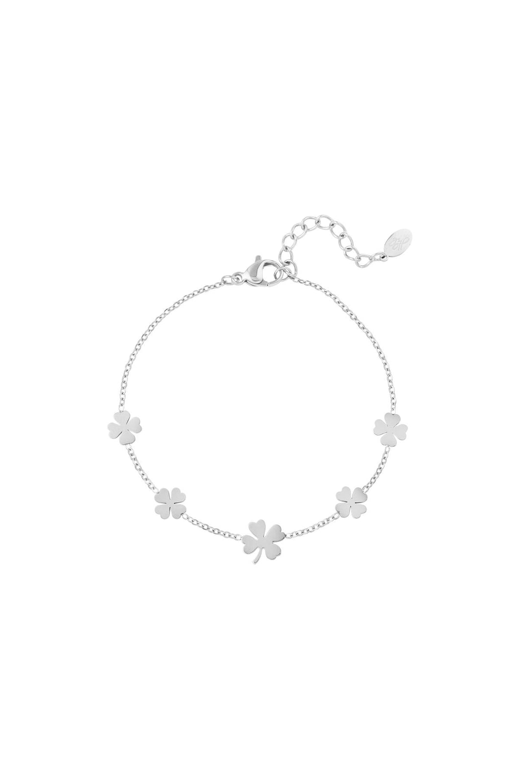 Silver Clovers - Bracelet