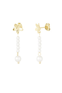 Flower Pearls - Earrings