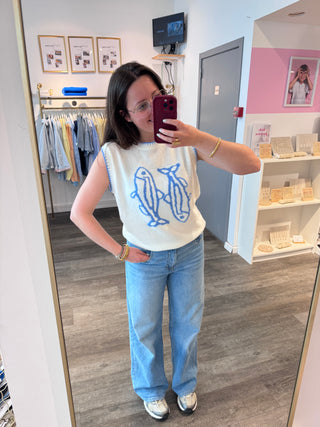 Cool Double Fishie - Debardeur