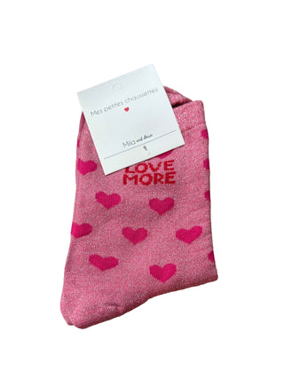 Pink & Fuchsia Love More - Socks