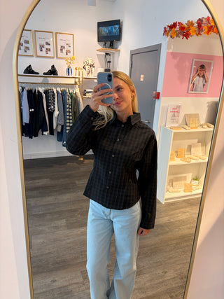 Checkered Faye - Blouse