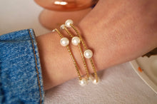 Load image into Gallery viewer, Glitter Pearly Elastic - Bracelet

