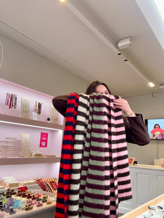 Red & Blue Billie - Scarf