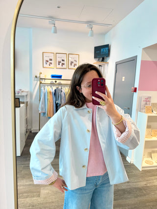 Babyblue Trenchcoat - Jacket