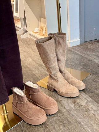 Brown Faux Uggs - Shoes