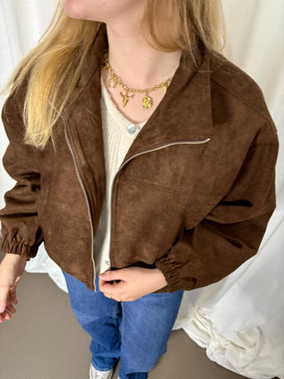 Brown Suede - Jacket