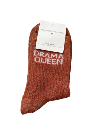 Orange Drama Queen - Socks