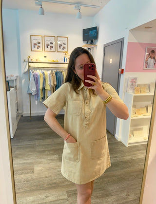Beige Cece Jeans - Dress