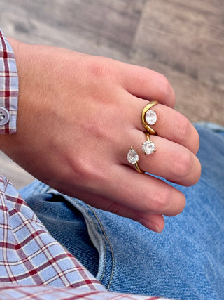 2 Diamanten - Ring