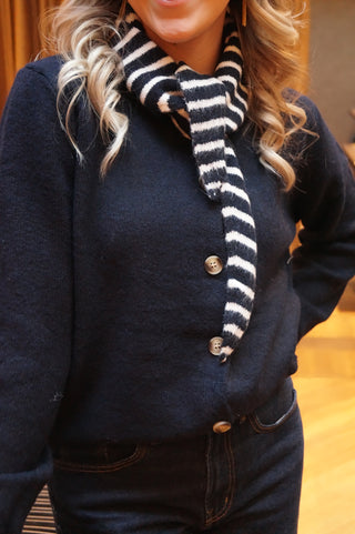 Blue Julia - Gilet + Scarf