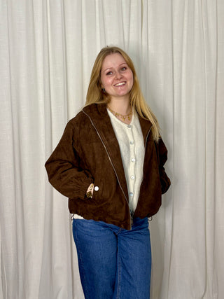 Brown Suede - Jacket