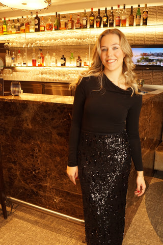 Long Glittery - Skirt