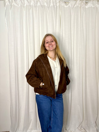 Brown Suede - Jacket