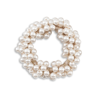 Beige Classic Pearl Elastic - Hair Elastic
