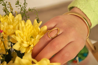 Cool Snake Skin Bangle - Bracelet