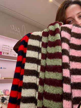Red & Blue Billie - Scarf