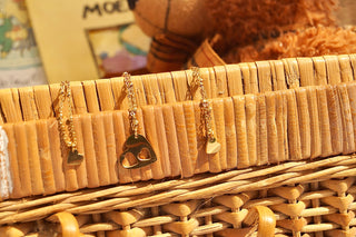 One Mother Daughter Hearts (Double Open Heart) - Necklace