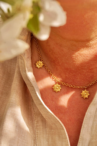 Flowers Charms - Necklace