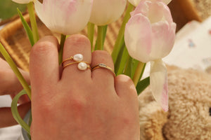 Pearl Twist - Ring