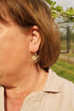 Load image into Gallery viewer, Flowery Dream Hoops - Earrings
