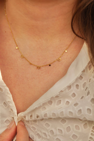 Mini Heart Charms - Necklace