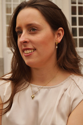 Pearly Hearts - Earrings