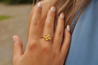 Smiley Flower - Ring