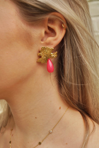 Pink Rosanne - Earrings