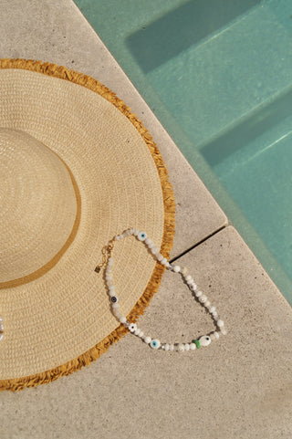 White Fish Pearls - Necklace