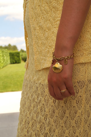 Chunky Seashell Chain - Bracelet