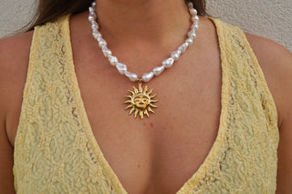 Big Sun Pearls - Necklace