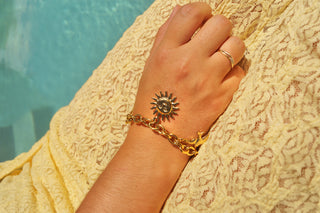 Moon & Sun Charms - Bracelet