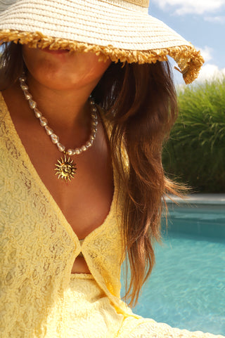 Big Sun Pearls - Necklace