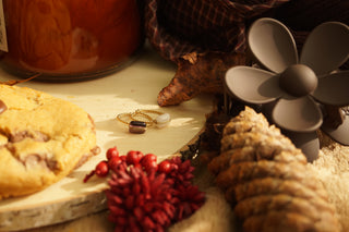 White Drizzle Square - Ring