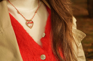 Red Amour - Necklace